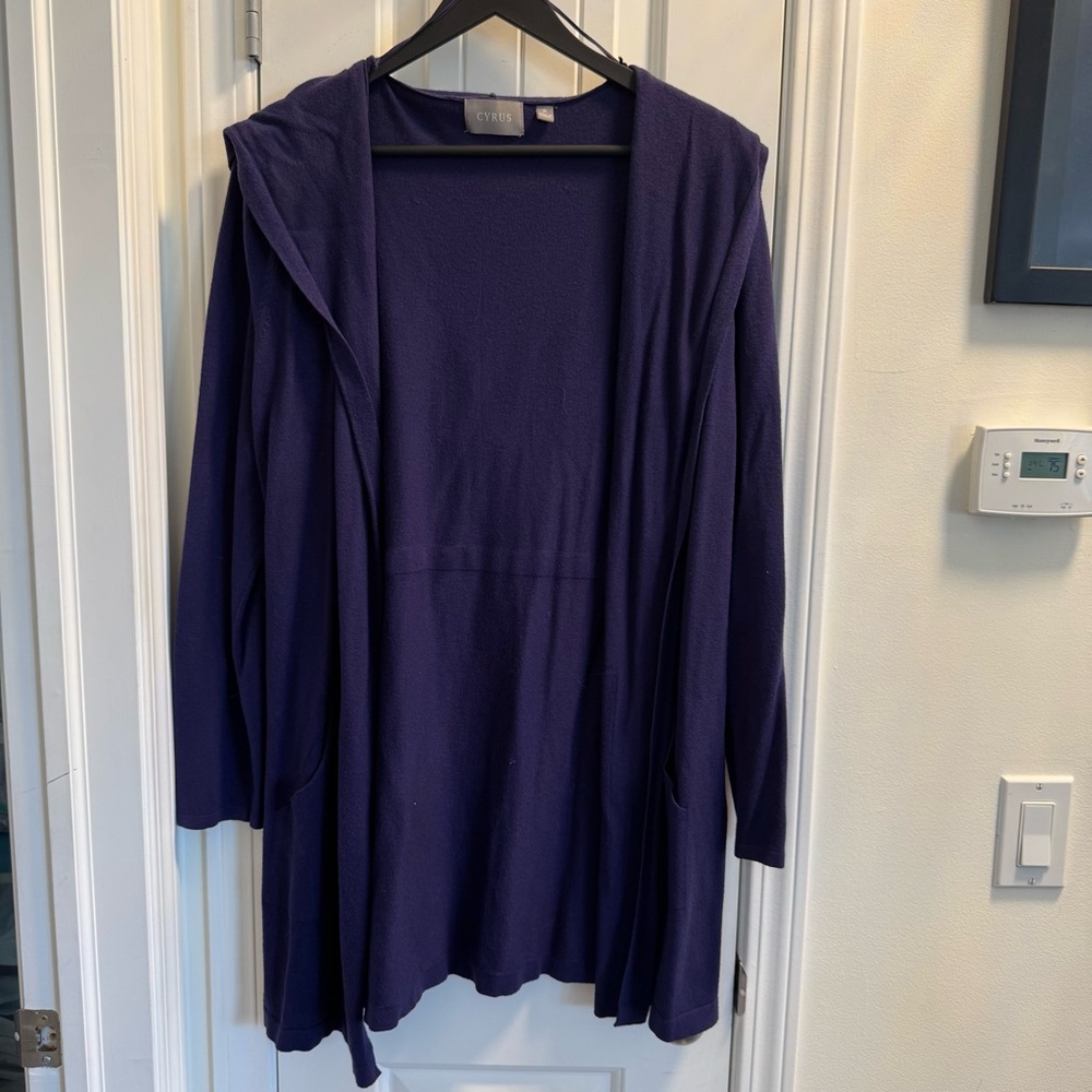 Cyrus Women's Deep Purple Cardigan